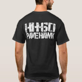 HH-60 Pave Hawk Mannen Basic Dark T-Shirt T-Shirt (Achterkant)