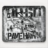 HH-60 Pave Hawk Mousepad Muismat (Voorkant)