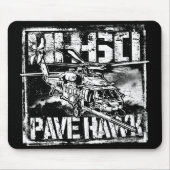HH-60 Pave Hawk Mousepad Muismat (Voorkant)