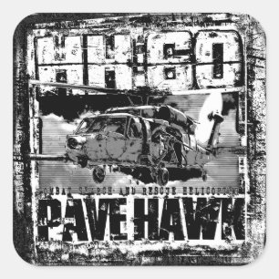 HH-60 Pave Hawk Vierkante Sticker
