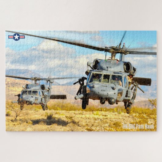 HH-60G PAVE HAWK (20x30 INCH) Legpuzzel (Horizontaal)
