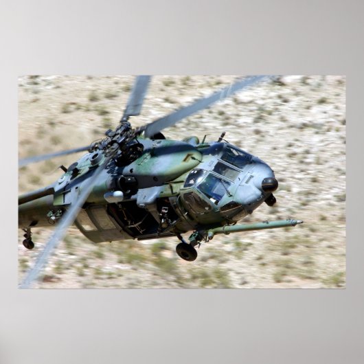 HH-60G Pave Hawk Helikopter Poster (Voorkant)