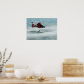 HH-65 Dolfine Poster (Keuken)