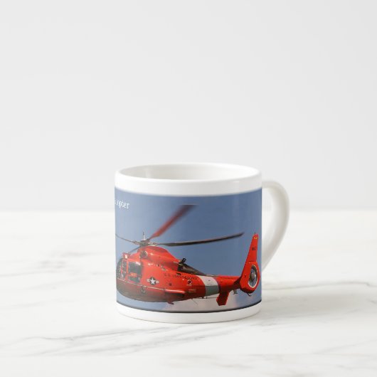 HH 65C Dolphin Helikopter espresso mok (Voorkant rechts)