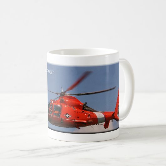HH 65C mok dolfijnhelikopter (Voorkant rechts)