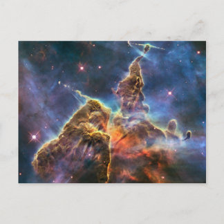 HH 901 en HH 902 in de Carina Nebula Briefkaart