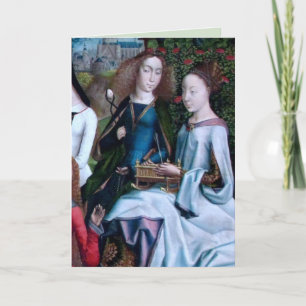 HH. Agatha en Christina (detail; M 070) Kaart
