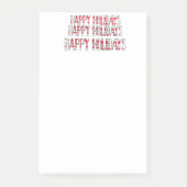 HH Tegen sneeuw Post-it Notes (Voorkant)