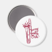 HHC (trombone) cirkelmagneet Magneet (Voorkant / Achterkant)