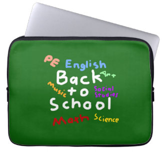 HI54EDU Terug naar school Laptop Sleeve