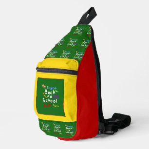 HI54EDU Terug naar school Sling Bag
