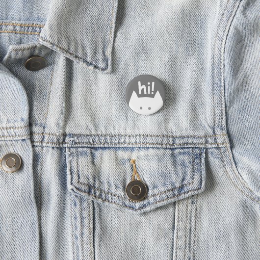 Hi Button — Extrovert Edition (In situ)