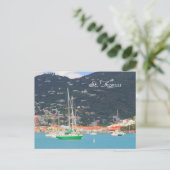 Hi-def fotografie van St. Thomas, Boats Briefkaart (Staand voorkant)