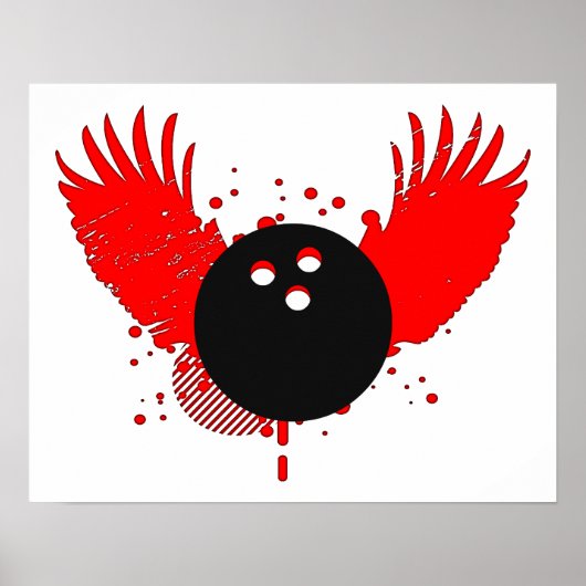 hi-fi bowling poster (Voorkant)