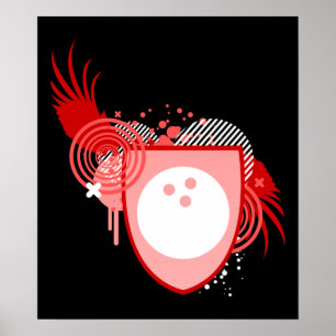 hi-fi bowlingcrest poster