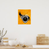 hi-fi bowlingcrest poster (Keuken)