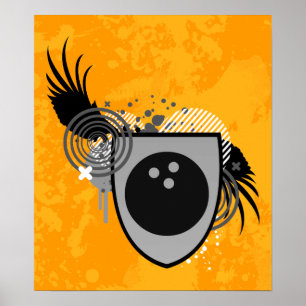 hi-fi bowlingcrest poster