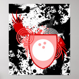 hi-fi bowlingcrest poster