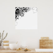 hi-fi in de zomer poster (Keuken)