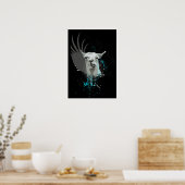 hi-fi llama. poster (Keuken)