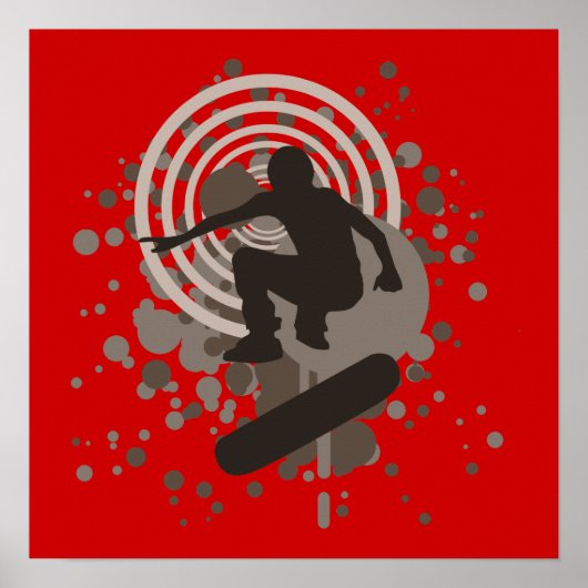 hi-fi skateboarden : luchtbellen : poster (Voorkant)