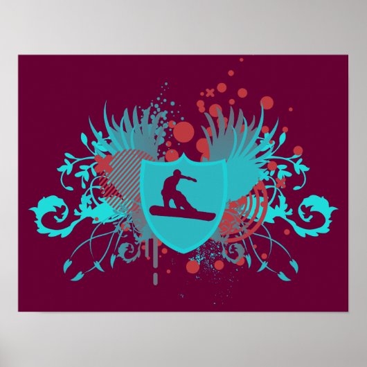 hi-fi sneeboarding poster (Voorkant)