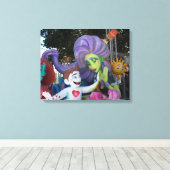 Hi Five Beeldhouwwerk Canvas Afdruk (Insitu (Houten vloer))