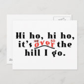 Hi Ho 50 Briefkaart (Voorkant / Achterkant)