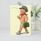 Hi Ho Whistler Design Blank Uitnodigingen (Staand voorkant)