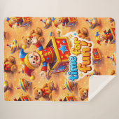 Hi Joy Jester premium Sherpa Deken (Voorkant (horizontaal))