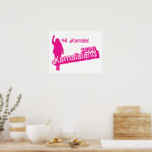 "Hi Kamala" - Affiche horizontale (slogan B) (Cuisine)
