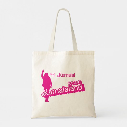 "Hi Kamala" – Budget Tas (tagline B) (Achterkant)