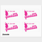 "Hi Kamala" – Rectangle Sticker (tagline B) (Vel)