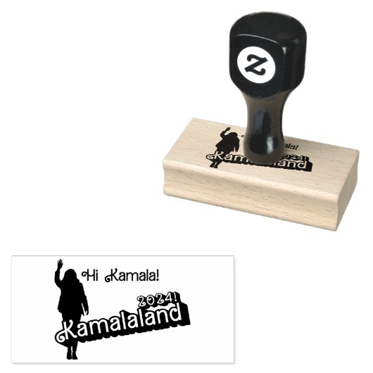 "Hi Kamala" – Stempel (tagline B) (Gestempeld)