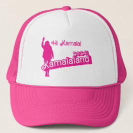 "Hi Kamala" – Trucker Hat (slogan B) Trucker Pet