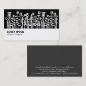 Hi-Phi - 0126 - Cyber Garden 01 Visitekaartje (Voorkant / Achterkant)