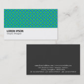 Hi-Phi - 0164 - Fractal Spots Visitekaartje (Voorkant / Achterkant)