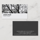 Hi-Phi - 0281 - Silhouetted Branches HC Visitekaartje (Voorkant / Achterkant)