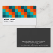 Hi-Phi - 0397 - Color Squares 01 Visitekaartje (Voorkant / Achterkant)