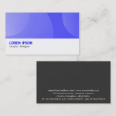 Hi-Phi - 070 - Blue Bubbles Visitekaartje (Voorkant / Achterkant)