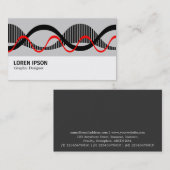 Hi-Phi - Sound Wave Visitekaartje (Voorkant / Achterkant)