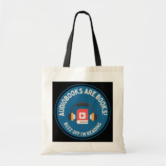 Hi Res Audiobook Lover Sac fourre-tout foncé