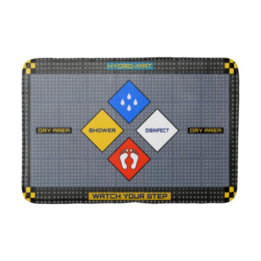 Hi-Tech Bath Mat (Voorkant)