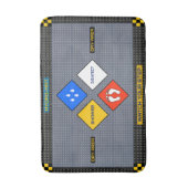 Hi-Tech Bath Mat (Voorkant Verticaal)