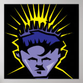 Hi-Tech Brain Poster (Voorkant)