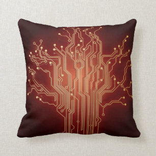 Hi-Tech Computer Technology Pillow Kussen