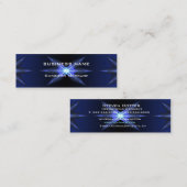 Hi-Tech Futuristic Business Card-sjabloon Mini Visitekaartje (Voorkant / Achterkant)