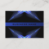 Hi-Tech Futuristic Business Card-sjabloon Visitekaartje (Voorkant)