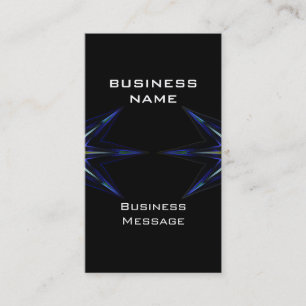 Hi-Tech Futuristic Business Card-sjabloon Visitekaartje