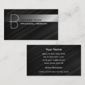 Hi-tech Monogram Visitekaartje (Voorkant / Achterkant)